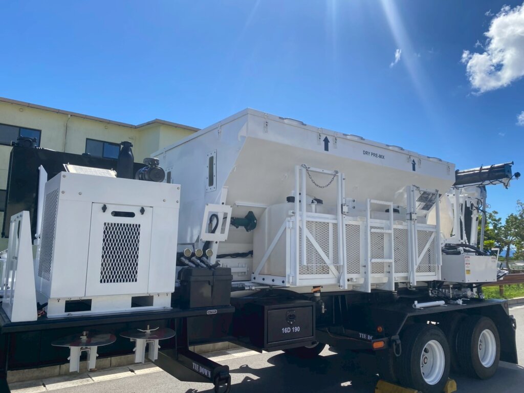 Dry Mixer Trailer